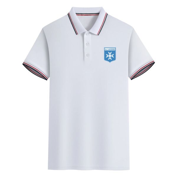 aj auxerre mens polos sports soccer polo shirts men short sleeve football training poloshirts summer fashion casual business asian size s-6, White;black 
aj auxerre mens polos sports soccer polo shirts men short sleeve football training poloshirts summer fashion casual business asian size s-6, White;black