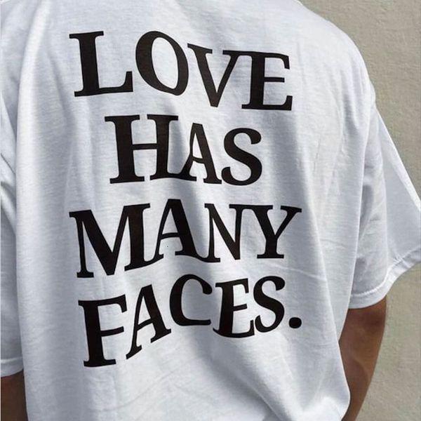 women's tshirt love has many faces back printed t shirts summer fashion women tshirt o neck gothic clothes drop 230323, White
women's tshirt love has many faces back printed t shirts summer fashion women tshirt o neck gothic clothes drop 230323, White