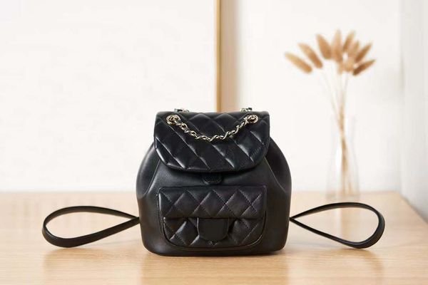 tier mirror quality designer women mini backpack black lambskin quilted flap bags classic double chain shoulder gold bag real leather clutch
tier mirror quality designer women mini backpack black lambskin quilted flap bags classic double chain shoulder gold bag real leather clutch