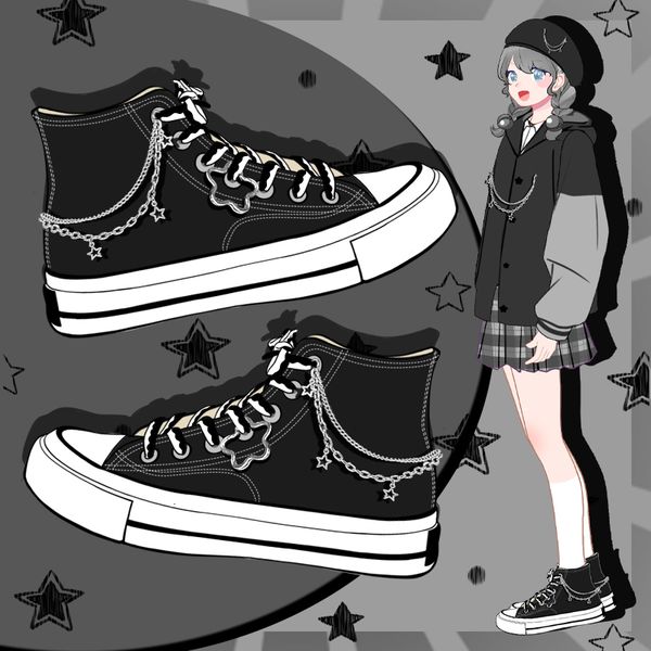 dress shoes amy and michael original designers women sneakers fashion high casual flat canvas shoes students vulcanize plimsolls 230323, Black
dress shoes amy and michael original designers women sneakers fashion high casual flat canvas shoes students vulcanize plimsolls 230323, Black