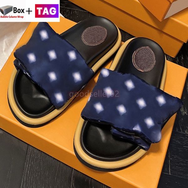 fashion womens slippers with box mens pool pillow flat comfort mules lady shoes luxury scuffs casual moccasins outdoor pair shoe size 35-45, Black
fashion womens slippers with box mens pool pillow flat comfort mules lady shoes luxury scuffs casual moccasins outdoor pair shoe size 35-45, Black