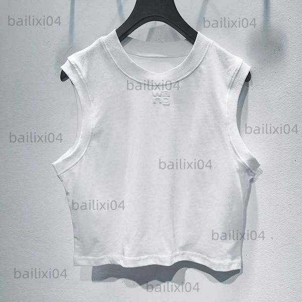 women's t-shirt spring summer new sleeveless tank slim fit cotton letter print versatile women 6 colors t230323, White
women's t-shirt spring summer new sleeveless tank slim fit cotton letter print versatile women 6 colors t230323, White