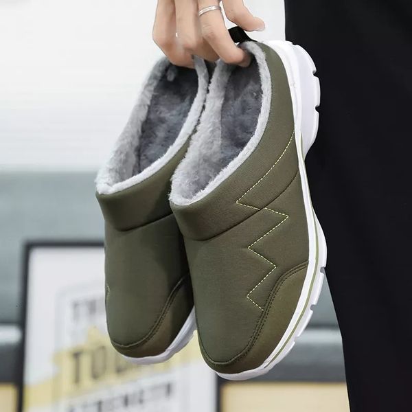 slippers men slippers winter warm plush home indoor couple slippers waterproof soft comfort winter shoes men footwear large size 36-48 23032, Black
slippers men slippers winter warm plush home indoor couple slippers waterproof soft comfort winter shoes men footwear large size 36-48 23032, Black