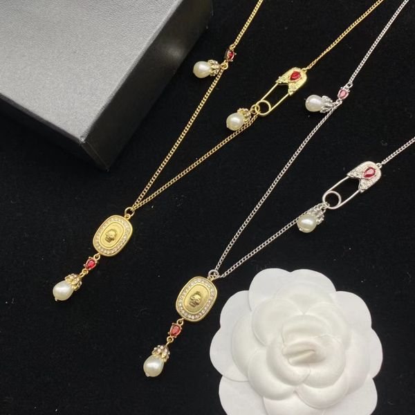 chokers necklaces vintage chain selling fashion pearl colorful necklace, Silver
chokers necklaces vintage chain selling fashion pearl colorful necklace, Silver