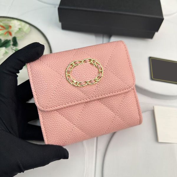 womens caviar leather trifold sqaure wallet bags classic mini diamond lattice black pink card holder cash coin purse gold badge luxury desig, Red;black
womens caviar leather trifold sqaure wallet bags classic mini diamond lattice black pink card holder cash coin purse gold badge luxury desig, Red;black