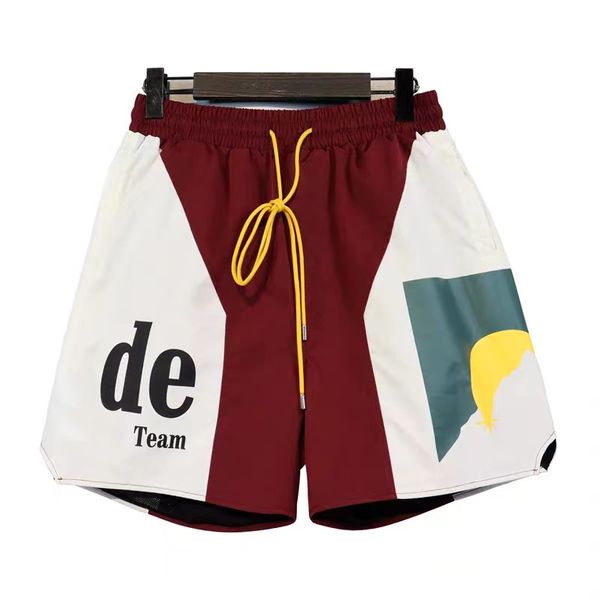 designer mens shorts summer limited rhudes swim short sports training beach pants knee length hip hop high street womens elastic waist worko, White;black
designer mens shorts summer limited rhudes swim short sports training beach pants knee length hip hop high street womens elastic waist worko, White;black