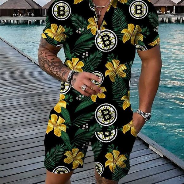 2023 summer beach set street wear short sleeve polo shirt print shorts breathable casual men's, White;black
2023 summer beach set street wear short sleeve polo shirt print shorts breathable casual men's, White;black