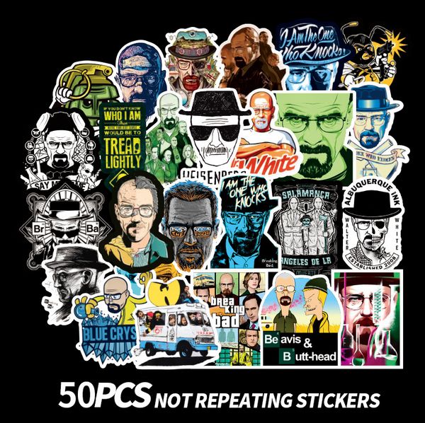 50pcs-pack breaking bad stickers wholesale vinyl sticker waterproof lap car scrapbooking water bottle guitar box skateboard jdm luggage deca
50pcs-pack breaking bad stickers wholesale vinyl sticker waterproof lap car scrapbooking water bottle guitar box skateboard jdm luggage deca