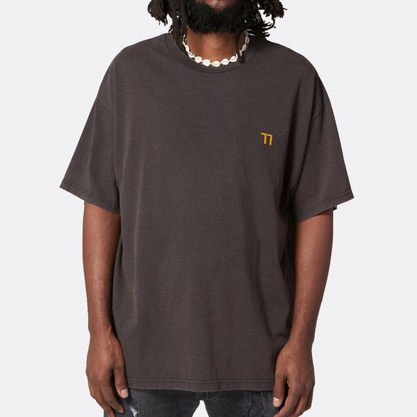 22ss summer europe usa vintage men tee reversed up logo skateboard t shirt short sleeve streetwear cotton tshirt, Black;brown
22ss summer europe usa vintage men tee reversed up logo skateboard t shirt short sleeve streetwear cotton tshirt, Black;brown