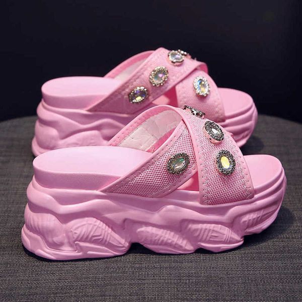 high-heeled shoes lady slippers casual slipers women slides platform on a wedge jelly flip flops luxury 2023 glitter bonded leat 230223, Black
high-heeled shoes lady slippers casual slipers women slides platform on a wedge jelly flip flops luxury 2023 glitter bonded leat 230223, Black