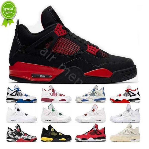 j4s og 2022 jumpman 4 4s men women basketball shoes designer sneakers white oreo metal button university blue running shoes, Black
j4s og 2022 jumpman 4 4s men women basketball shoes designer sneakers white oreo metal button university blue running shoes, Black