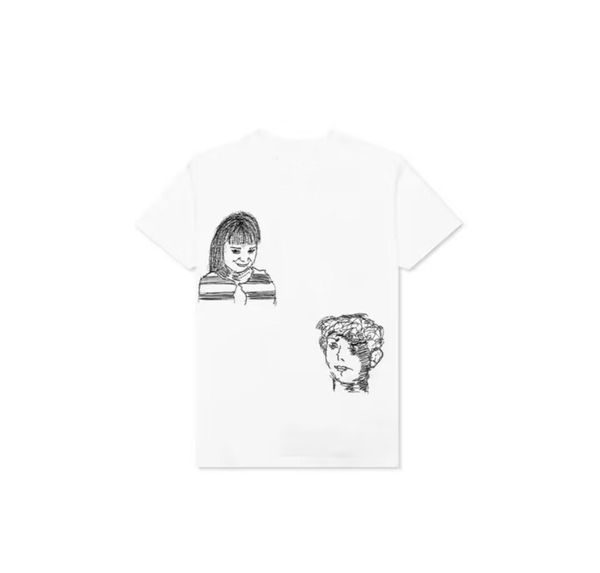 black t shirt luxury designer shirt and fashion cartoon character black and white men and women printed logo short sleeve, White;black
black t shirt luxury designer shirt and fashion cartoon character black and white men and women printed logo short sleeve, White;black
