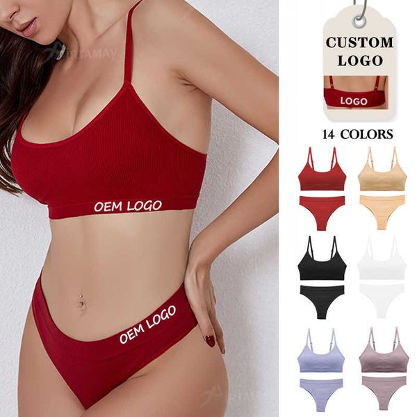 airtamay womens underwear set wireless scoop neck sports bras and thong panty girl soft sleeping bralette and underpants, Red;black
airtamay womens underwear set wireless scoop neck sports bras and thong panty girl soft sleeping bralette and underpants, Red;black
