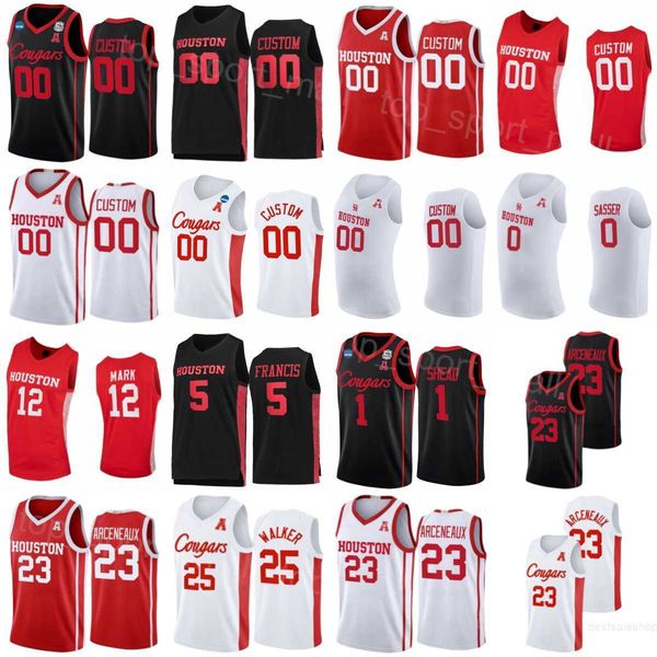 houston cougars 5 javier francis jersey college basketball 23 terrance arceneaux 34 hakeem olajuwon 44 elvin hayes 22 clyde drexler universi, Black
houston cougars 5 javier francis jersey college basketball 23 terrance arceneaux 34 hakeem olajuwon 44 elvin hayes 22 clyde drexler universi, Black