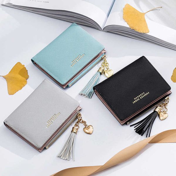 wallets fashion women's tassel short for woman zipper mini rfid coin purse ladies small female leather card holder y2303, Red;black
wallets fashion women's tassel short for woman zipper mini rfid coin purse ladies small female leather card holder y2303, Red;black