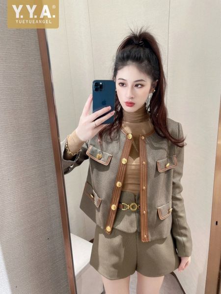 women's two piece pants vintage women stripe jacket shorts set french short coat high waist wide leg office lady fashion elegant sets 2, White
women's two piece pants vintage women stripe jacket shorts set french short coat high waist wide leg office lady fashion elegant sets 2, White
