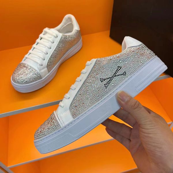 fashion luxury casuals shoes men's loafers skull&bones running sneaker italy originals elastic band low strass leather stylist casual, Black
fashion luxury casuals shoes men's loafers skull&bones running sneaker italy originals elastic band low strass leather stylist casual, Black