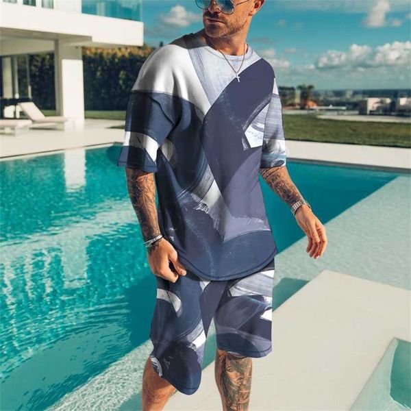 2023 new men's casual round neck short sleeve beach pants digital print slim fit set, White;black
2023 new men's casual round neck short sleeve beach pants digital print slim fit set, White;black