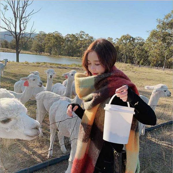 scarves scarves ac scarf womens autumn and winter imitation cashmere thick beard scarf; womens versatile color bar grid; warm students thick, Blue;gray
scarves scarves ac scarf womens autumn and winter imitation cashmere thick beard scarf; womens versatile color bar grid; warm students thick, Blue;gray