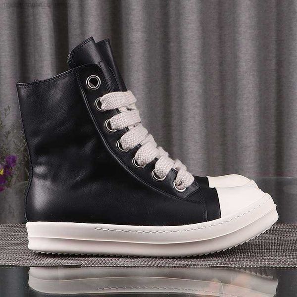 casual rick high shoes for men's board shoes ro owens dark women's ankle boots, Black
casual rick high shoes for men's board shoes ro owens dark women's ankle boots, Black