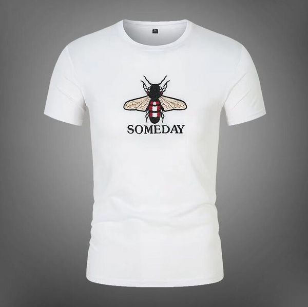 men's t-shirts summer short sleeve tee summer fashion casual brand letter designers t-shirt, White;black
men's t-shirts summer short sleeve tee summer fashion casual brand letter designers t-shirt, White;black