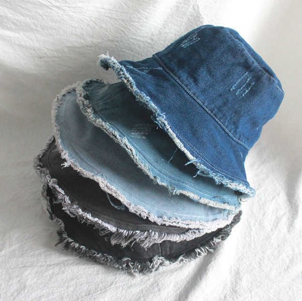 wide brim hats new denim fisherman's hat bucket hat fashion bob caps hip hop gorros men women panama warm windproof bucket hat outdoor, Blue;gray
wide brim hats new denim fisherman's hat bucket hat fashion bob caps hip hop gorros men women panama warm windproof bucket hat outdoor, Blue;gray