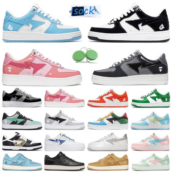 bapesta baped ape men running shoes bapestas sneaker patent leather blue orange green black white pastel camo beige trainers sports sneakers
bapesta baped ape men running shoes bapestas sneaker patent leather blue orange green black white pastel camo beige trainers sports sneakers