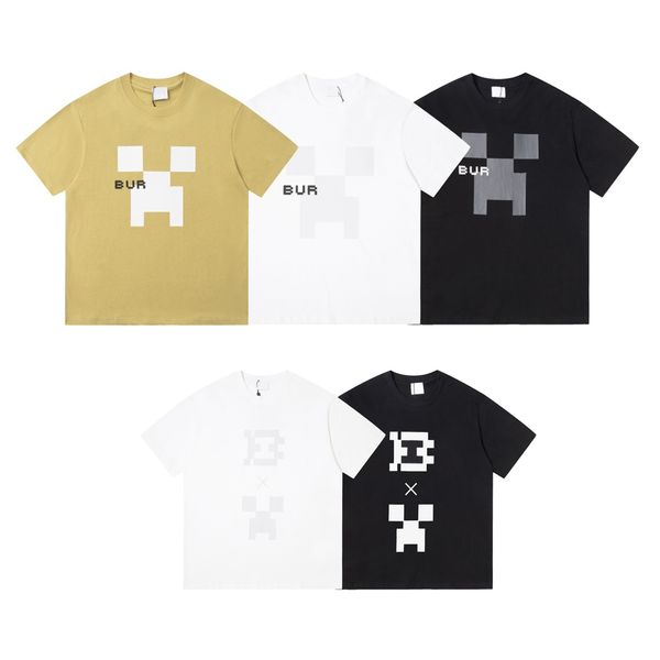 bur mens t-shirts minecraft co-branded pixel letters women men casual short sleeve cotton summer fashion tees designer t-shirts, White;black
bur mens t-shirts minecraft co-branded pixel letters women men casual short sleeve cotton summer fashion tees designer t-shirts, White;black