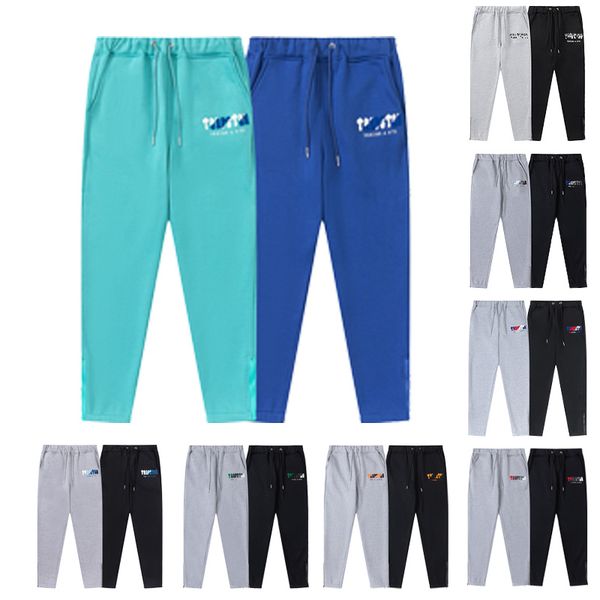 men's pants trapstar casual trousers classic elastic waist hip-hop fashion sweatpants letter decoration thick trousers, Black
men's pants trapstar casual trousers classic elastic waist hip-hop fashion sweatpants letter decoration thick trousers, Black
