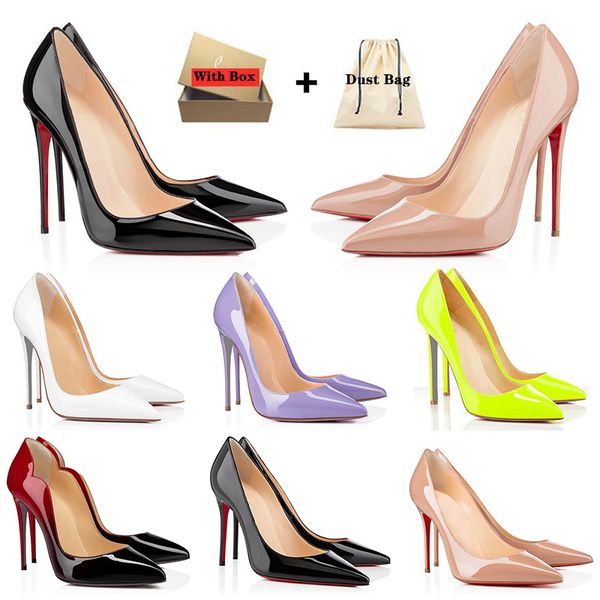 red bottom designer pumps high heels shoes so kate stiletto party wedding dress women shoe rubber bottoms with box, Black
red bottom designer pumps high heels shoes so kate stiletto party wedding dress women shoe rubber bottoms with box, Black