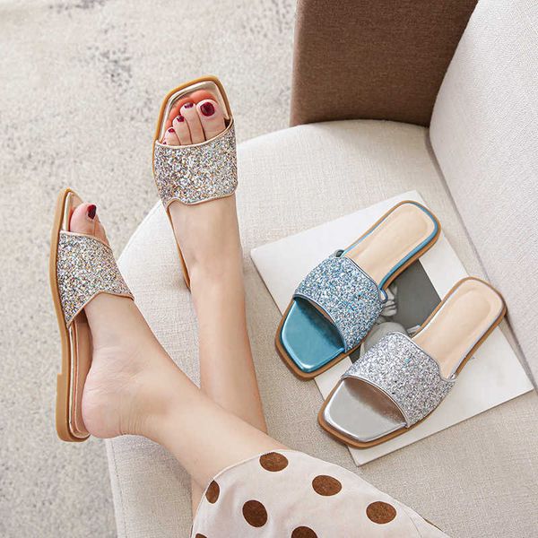 slippers silver gold glitter flat slippers women open toe beach sandalias 41-43 big size sequined flip flops sandalias mujer verano 2022 g23, Black
slippers silver gold glitter flat slippers women open toe beach sandalias 41-43 big size sequined flip flops sandalias mujer verano 2022 g23, Black