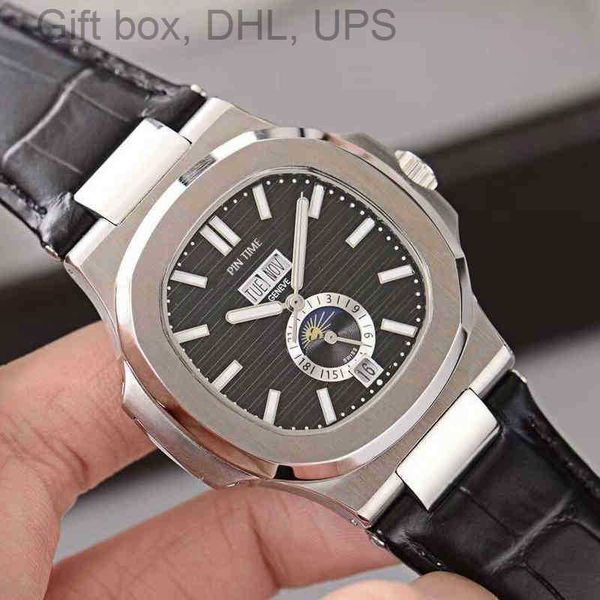 business trend watch nautilus multifunctional moon men's fashion automatic mechanical calendar luminous waterproof z27l zpcy, Slivery;brown
business trend watch nautilus multifunctional moon men's fashion automatic mechanical calendar luminous waterproof z27l zpcy, Slivery;brown