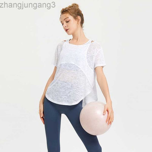 alos yoga t shirt short sleeve women's summer loose skin running fitness thin t-shirt breathable moisture absorption off shoulder spor, White
alos yoga t shirt short sleeve women's summer loose skin running fitness thin t-shirt breathable moisture absorption off shoulder spor, White