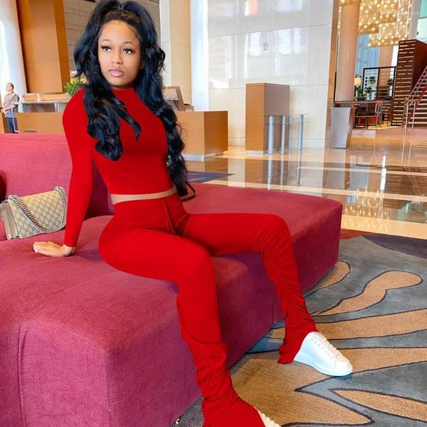 fancy woman women's two piece pants women tracksuits solid 2pieces casual streetwear long sleeve crop high waist fashion female sport, White
fancy woman women's two piece pants women tracksuits solid 2pieces casual streetwear long sleeve crop high waist fashion female sport, White