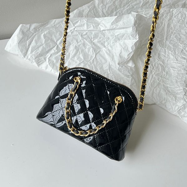 womens patent leather black shell bags evening party clip wedding clutch purse gold metal hardware matelase chain cross body shoulder luxury
womens patent leather black shell bags evening party clip wedding clutch purse gold metal hardware matelase chain cross body shoulder luxury