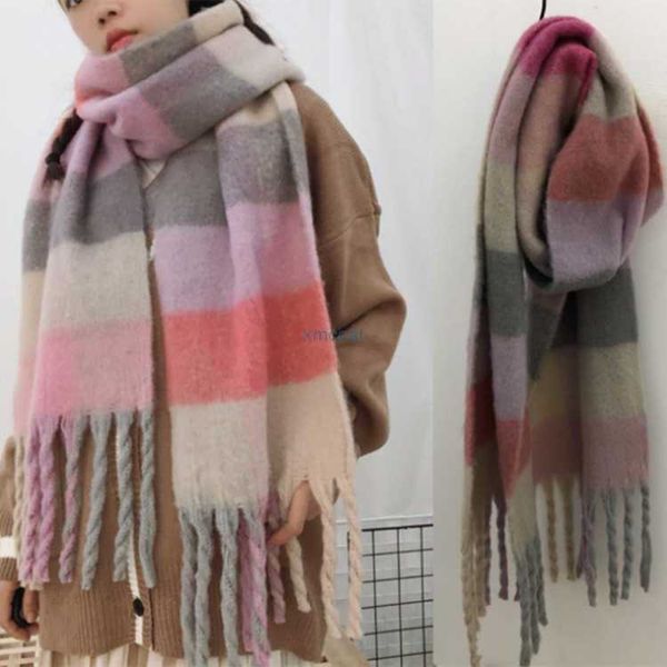 scarves scarf womens autumn and winter imitation cashmere thick beard scarf; versatile color bar grid; warm students thickened 2{category}1z, Blue;gray
scarves scarf womens autumn and winter imitation cashmere thick beard scarf; versatile color bar grid; warm students thickened 2{category}1z, Blue;gray