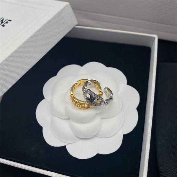 designer jewelry triumphal arch brass rhinestone adjustable open ring popular design fashion versatile, Silver
designer jewelry triumphal arch brass rhinestone adjustable open ring popular design fashion versatile, Silver