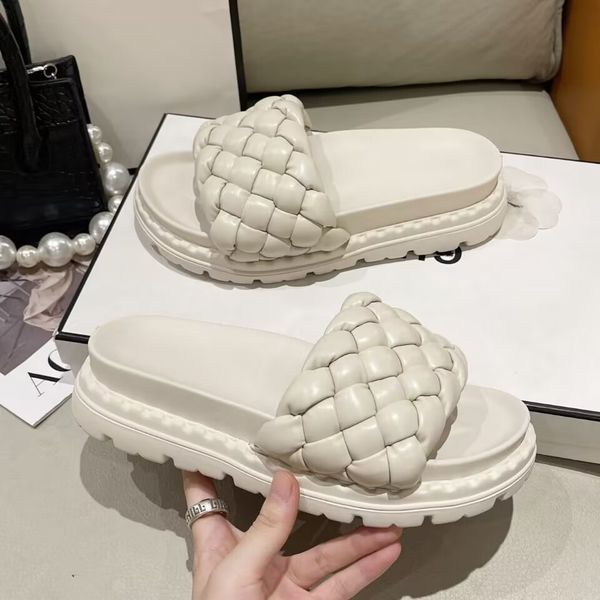 summer leather slippers women's fashion thick sole comfortable non-slip personality beautiful shopping casual, Black
summer leather slippers women's fashion thick sole comfortable non-slip personality beautiful shopping casual, Black