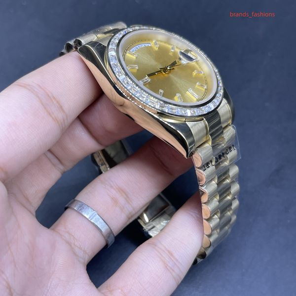 41mm automatic mechanical for wristwatch men casual wristwatch 316 wristband gift, Slivery;golden
41mm automatic mechanical for wristwatch men casual wristwatch 316 wristband gift, Slivery;golden