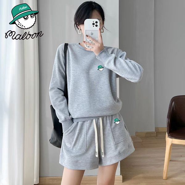women's two piece pants malbon golf korean 2023 spring and autumn pearl round neck sweater gentle girl set loose sports casual 230322, White
women's two piece pants malbon golf korean 2023 spring and autumn pearl round neck sweater gentle girl set loose sports casual 230322, White