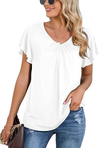 casual dresses iandroiy women's casual shirred v-neck ruffle short sleeve shirts basic pleated simple printed skirts, Black;gray
casual dresses iandroiy women's casual shirred v-neck ruffle short sleeve shirts basic pleated simple printed skirts, Black;gray