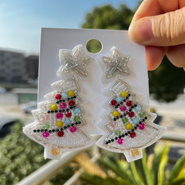 dangle chandelier christmas tree statement earrings for women beads handmade crystal dangle earrings women christmas jewelry gifts wholesale, Silver
dangle chandelier christmas tree statement earrings for women beads handmade crystal dangle earrings women christmas jewelry gifts wholesale, Silver