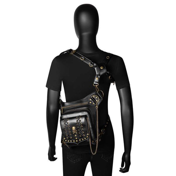 waist bags 2023 new bag female punk women s messenger halloween outdoor cycling motorcycle waist 230323
waist bags 2023 new bag female punk women s messenger halloween outdoor cycling motorcycle waist 230323