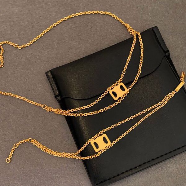 gold plated long womens love necklace simple style double deck ins elegant pendant necklaces luxury thin chain brass dangle designer bracele, Silver
gold plated long womens love necklace simple style double deck ins elegant pendant necklaces luxury thin chain brass dangle designer bracele, Silver