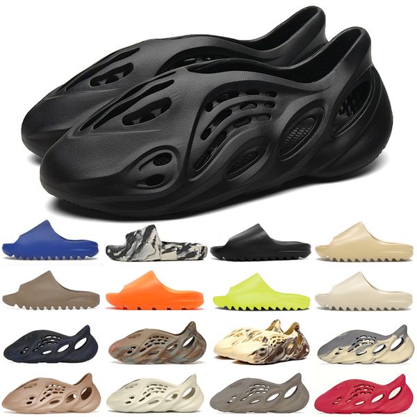 men woman slippers foam runner comfortable sandals sliders vermillion coffee buttery mx sand grey mineral blue with box, Black
men woman slippers foam runner comfortable sandals sliders vermillion coffee buttery mx sand grey mineral blue with box, Black