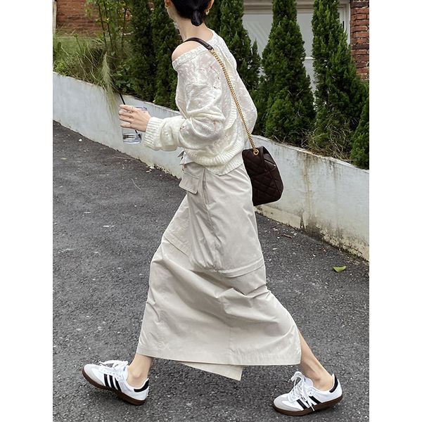 skirts gracetina hoo 2023 thirteen lines spring flap design letter decoration panels skirt woman 230323, Black
skirts gracetina hoo 2023 thirteen lines spring flap design letter decoration panels skirt woman 230323, Black