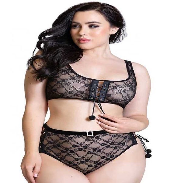 partycity foreign trade large size passion mesh elastic uniform temptation women underwear set, Red;black
partycity foreign trade large size passion mesh elastic uniform temptation women underwear set, Red;black