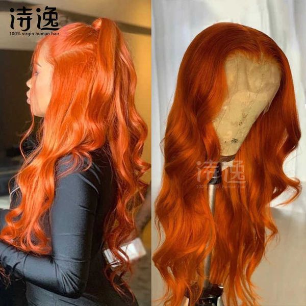 orange ginger color human hair bodywave wig 13 * 4 front lace headband 230323, Black
orange ginger color human hair bodywave wig 13 * 4 front lace headband 230323, Black
