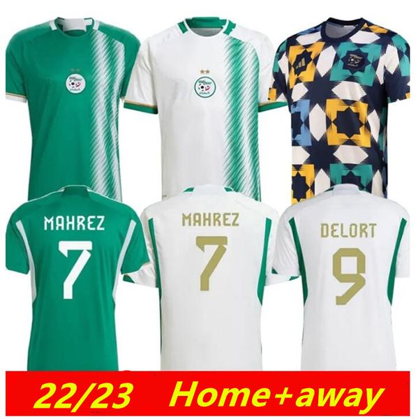 20222 2023 algerie mens soccer jerseys slimani mahrez feghouli bennacer atal algeria home away football shirts short sleeve uniforms, Black;yellow
20222 2023 algerie mens soccer jerseys slimani mahrez feghouli bennacer atal algeria home away football shirts short sleeve uniforms, Black;yellow
