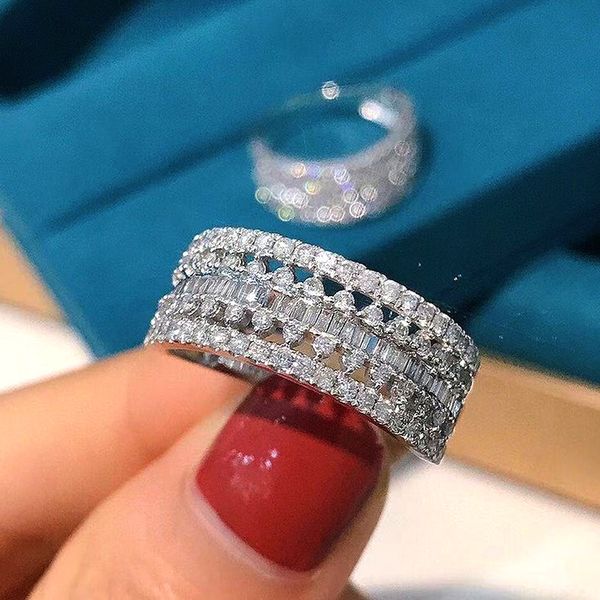 luxury finger ring silver color aaaaa zircon engagement wedding band rings for women men promise birthday party jewelry gift, Slivery;golden
luxury finger ring silver color aaaaa zircon engagement wedding band rings for women men promise birthday party jewelry gift, Slivery;golden
